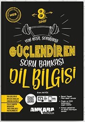 Ankara Yayıncılık 8.Sınıf Güçlendiren Dil Bilgisi Soru Bankası - 1