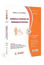 Egem Eğitim Yayınları AÖF 2. Sınıf 4. Yarıyıl Engelli Bakım ve Rehabilitasyon Kod 2224 - Egem Eğitim Yayınları