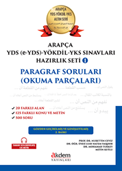 Akdem Yayınları Arapça YDS e-YDS-Yökdil Sınavları Hazırlık Seti 1 - 1