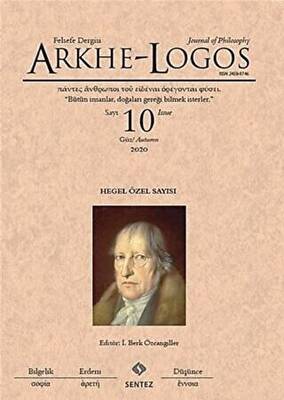 Arkhe - Logos Felsefe Dergisi Sayı: 10 Güz 2020 - 1