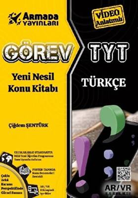 Armada Yayınları Armada Görev YKS TYT Türkçe Konu Kitabı Yeni Nesil - 1