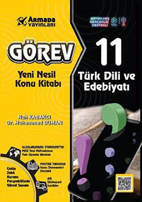 Armada Yayınları Görev 11 Türk Dili Ve Edebiyatı Yeni Nesil Konu Kitabı - 1