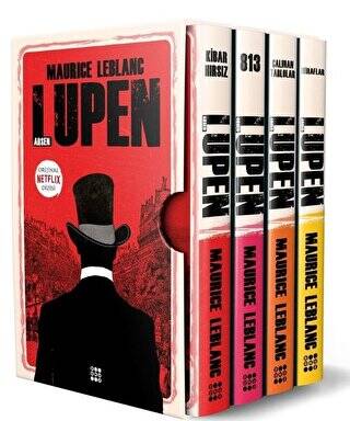 Arsen Lüpen-Kutulu Kırmızı Set 4 Kitap Takım - 1