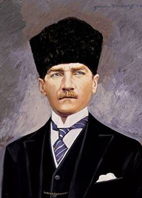 Art Puzzle 1923 Cumhurbaşkanı Mareşal Gazi Mustafa Kemal 500 Parça Puzzle - 1