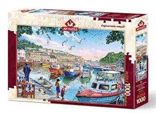 Art Puzzle 4231 Limandaki Küçük Balıkçılar 1000 Parça Puzzle - 1