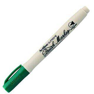 Artline Supreme Brush Marker Esnek Fırça Uçlu Kalem Koyu Yeşil - 1