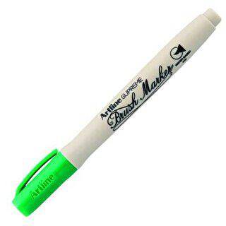 Artline Supreme Brush Marker Esnek Fırça Uçlu Kalem Yeşil - 1