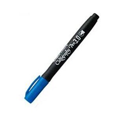 Artline Supreme Calligraphy Pen 3.0 Blue - 1