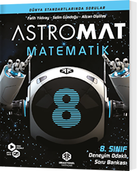 İrrasyonel Yayınları Astromat 8. Sınıf Deneyim Odaklı Matematik Soru Bankası - 1