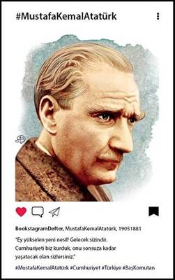 Atatürk 3 Bookstagram Defter - 1