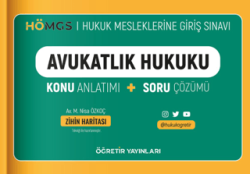 Avukatlık Hukuku Konu Anlatımı ve Soru Bankası - Öğretir Yayınları