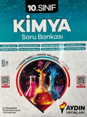 Aydın Yayınları 10. Sınıf Kimya Soru Bankası - 1