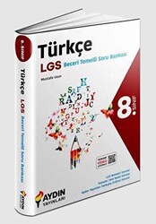 Aydın Yayınları 8. Sınıf Türkçe Beceri Temelli Soru Bankası - 1