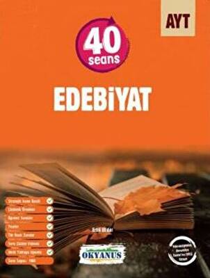 Okyanus Yayınları AYT 40 Seans Edebiyat - 1