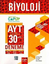 Çap Yayınları AYT Biyoloji 30 x 13 Up Deneme - 1