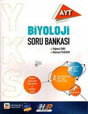 Hız ve Renk Yayınları AYT Biyoloji Soru Bankası - 1