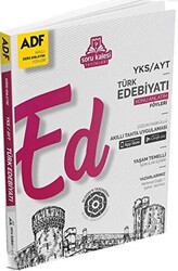 Soru Kalesi Yayınları AYT Edebiyat ADF Konu Anlatım Föyleri - 1
