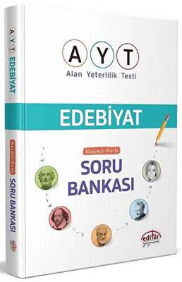 Editör Yayınevi AYT Edebiyat Resimli Notlu Soru Bankası - 1