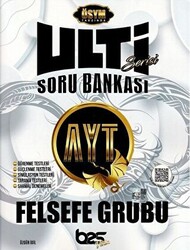Bes Yayınları AYT Felsefe Grubu Ulti Serisi Soru Bankası - 1