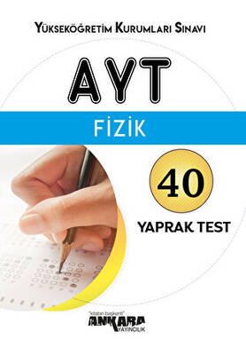 Ankara Yayıncılık AYT Fizik Yaprak Test - 1