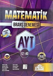 PES Yayınları AYT Matematik 12 x 40 Denemeleri - 1