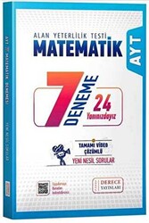 Derece Yayınları - Bayilik AYT Matematik 7 Deneme Derece Yayınları - 1