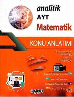 Merkez Yayınları AYT Matematik Analitik Konu Anlatımı - 1