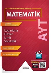 Derece Yayınları - Bayilik AYT Matematik Logaritma Diziler Limit Süreklilik Kazanım Merkezli Soru Kitapçığı - 1