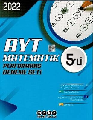 Merkez Yayınları AYT Matematik Performans 5`li Deneme Seti - 2