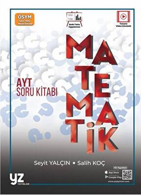 YZ Yayınları AYT Matematik Soru Kitabı - 1