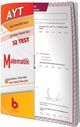 Basamak Yayınları AYT Matematik Temel Yeterlilik Çek Kopar Yaprak Test - 1
