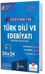 Bilinçsel Yayınları AYT Testmatik Türk Dili Ve Edebiyatı Deneme Sınavları - 1