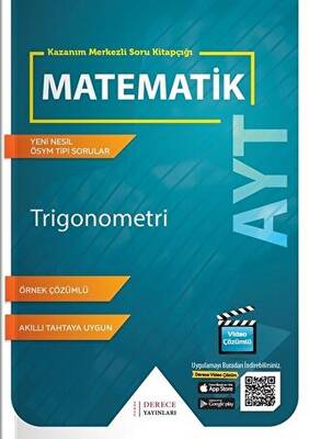 Derece Yayınları - Bayilik AYT Trigonometri - 1