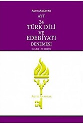 Altın Anahtar Yayınları AYT Türk Dili ve Edebiyatı 24`lü Denemesi - 1