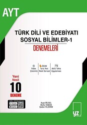 YZ Yayınları AYT Türk Dili Ve Edebiyatı - Sosyal Bilimleri - 1 - 1