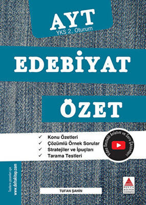 Delta Kültür Yayınevi AYT YKS 2. Oturum Edebiyat Özet - 1