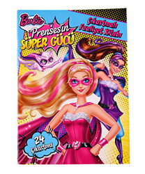 Barbie Prensesin Süper Gücü : Çıkartmalı Faaliyet Kitabı - 1