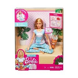 Barbie Wellness - Barbie Nefes Alıyor Bebeği GNK01 - 1