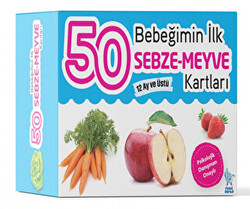 Bebeğimin İlk 50 Sebze - Meyve Kartları - 1