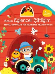 Benim Eğlenceli Çiftliğim - Boyama, Çıkartma ve Yeni Kelimelerle Dolu Bir Oyun Evi 6 Sayfa Çıkartmasıyla - İndigo Çocuk