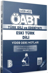 Benim Hocam Yayınları ÖABT Türk Dili ve Edebiyatı Eski Türk Dili Video Ders Notları Bengi 1 - Benim Hocam Yayınları
