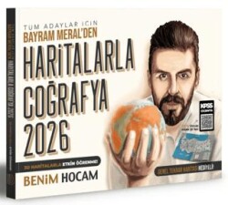 Benim Hocam Yayınları 2026 Tüm Adaylar İçin Haritalarla Coğrafya Konu Anlatımı - Benim Hocam Yayınları