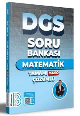 Benim Hocam Yayınları 2024 DGS Matematik Tamamı Çözümlü Soru Bankası - 1