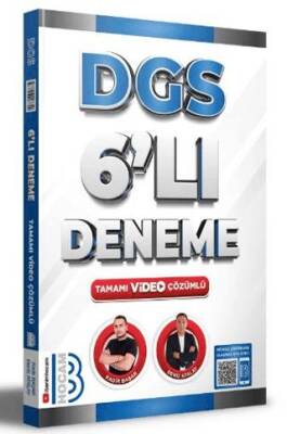 Benim Hocam Yayınları 2024 DGS Tamamı Video Çözümlü 6`lı Deneme - 1