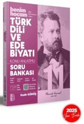 2025 11. Sınıf Türk Dili ve Edebiyatı Konu Anlatımlı Soru Bankası - Benim Hocam Yayınları