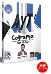 Benim Hocam Yayınları 2025 AYT Coğrafya Ders Notları - Benim Hocam Yayınları