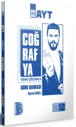 Benim Hocam Yayınları 2026 AYT Coğrafya Video Çözümlü Soru Bankası - Benim Hocam Yayınları
