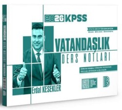 2026 KPSS Vatandaşlık Ders Notları - Benim Hocam Yayınları