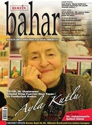 Berfin Bahar Aylık Kültür Sanat ve Edebiyat Dergisi : 237 Kasım 2017 - 1