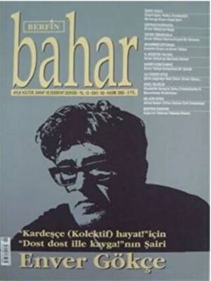 Berfin Bahar Aylık Kültür, Sanat ve Edebiyat Dergisi Sayı: 105 - 1